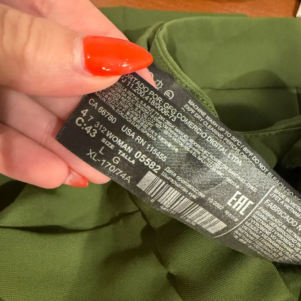 Mango Olive Green Pants - Picture 6 of 8